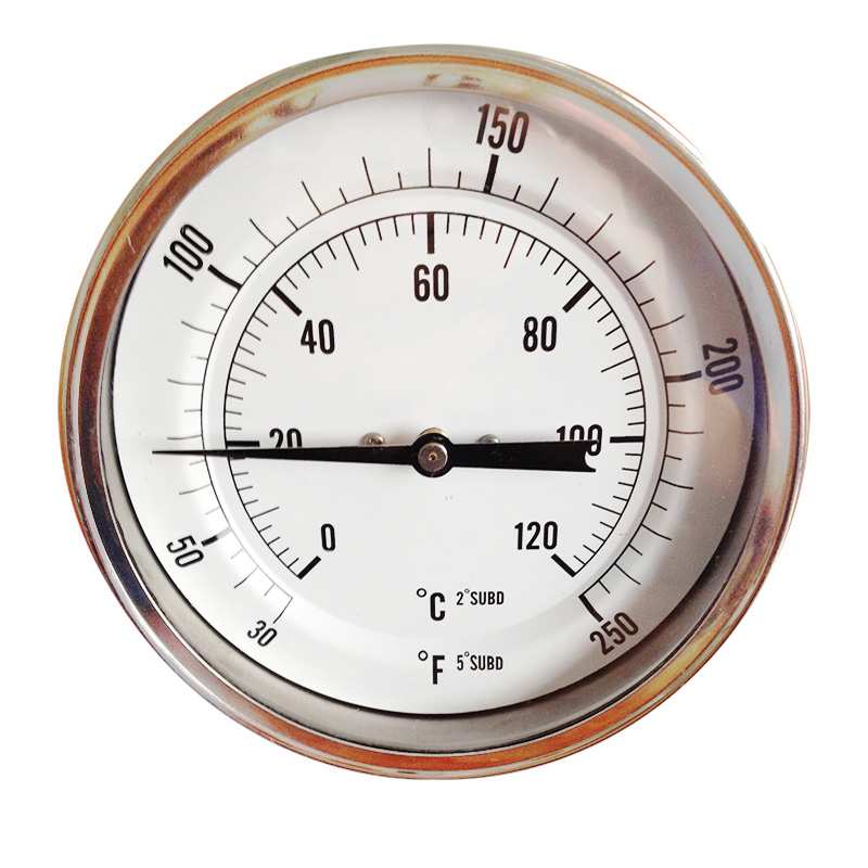 Back Connection Bimetal Thermometer