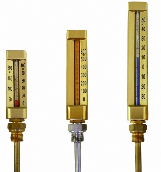  V-line Glass Thermometer	