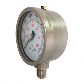  All Stainless Steel Pressure Gauge	