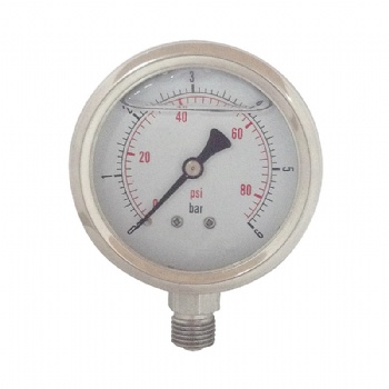  Liquid Filled Pressure Gauge	